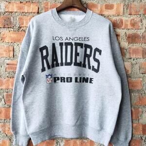Retro 90S Los Angeles Raiders Pro Line Sweatshirt Raiders